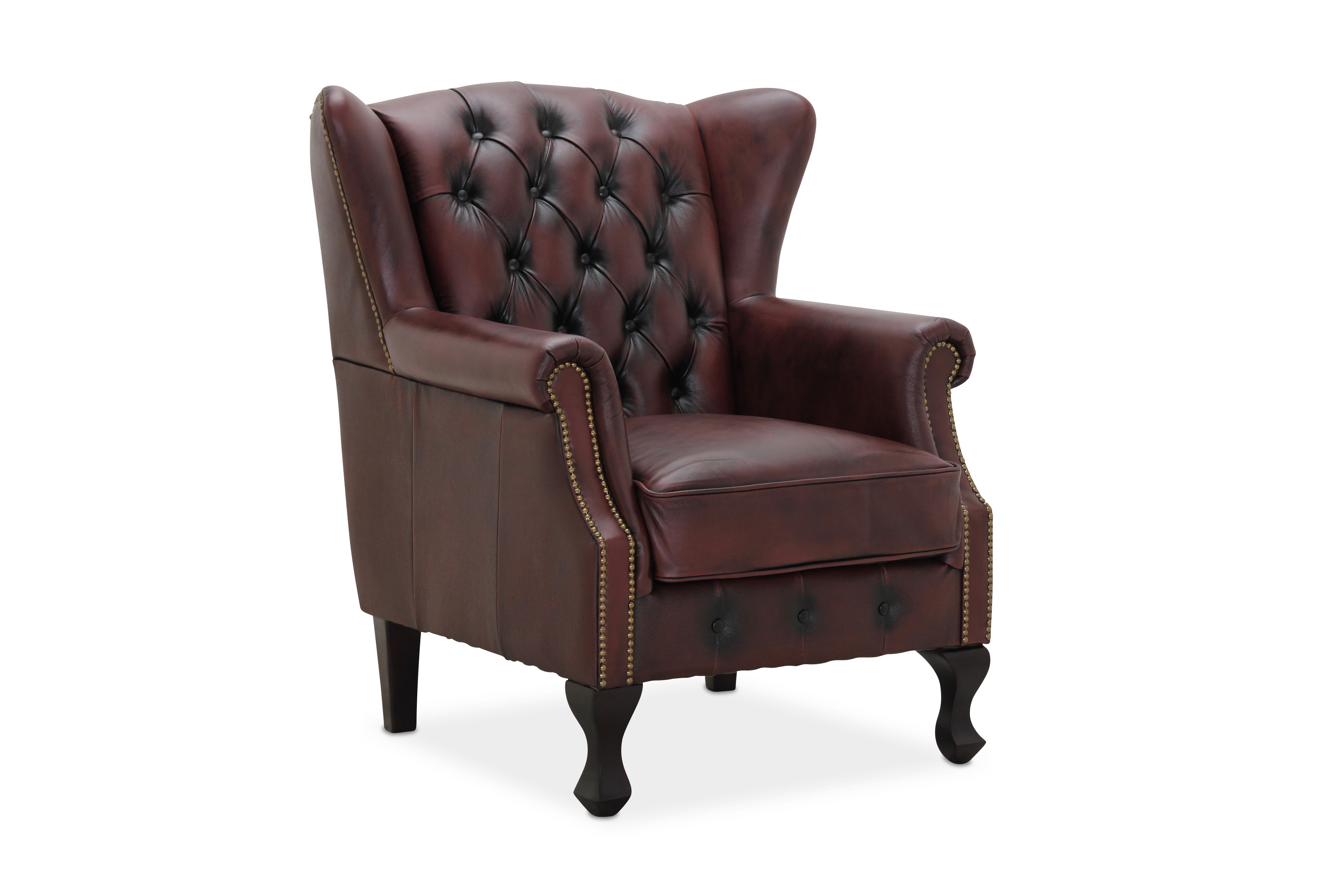Inverness wingchair oxblod i gruppen Chesterfield / Chesterfield ftljer hos HolyHome (HA037108030)