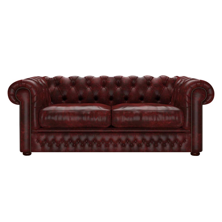 Shackleton Chesterfield 3-sits Etna Red