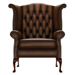 BYRON WINGCHAIR ANTIQUE AUTUMN TAN BYRON WINGCHAIR ANTIQUE AUTUMN TAN
