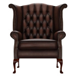 BYRON WINGCHAIR ANTIQUE BROWN BYRON WINGCHAIR ANTIQUE BROWN