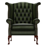 BYRON WINGCHAIR ANTIQUE GREEN BYRON WINGCHAIR ANTIQUE GREEN