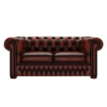 CHESTERFIELD CLASSIC 2-SITS ANTIQUE CHESTNUT CHESTERFIELD CLASSIC 2-SITS ANTIQUE CHESTNUT