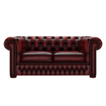 CHESTERFIELD CLASSIC 2-SITS ANTIQUE RED
