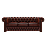 CHESTERFIELD CLASSIC 3-SITS ANTIQUE CHESTNUT CHESTERFIELD CLASSIC 3-SITS ANTIQUE CHESTNUT