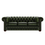 CHESTERFIELD CLASSIC 3-SITS ANTIQUE GREEN