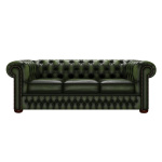 CHESTERFIELD CLASSIC 3-SITS ANTIQUE GREEN CHESTERFIELD CLASSIC 3-SITS ANTIQUE GREEN