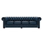CHESTERFIELD CLASSIC 4-SITS ANTIQUE BLUE CHESTERFIELD CLASSIC 4-SITS ANTIQUE BLUE