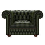 CROMWELL CHESTERFIELD FÅTÖLJ ANTIQUE GREEN CROMWELL CHESTERFIELD FÅTÖLJ ANTIQUE GREEN