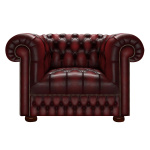 CROMWELL CHESTERFIELD FÅTÖLJ ANTIQUE RED CROMWELL CHESTERFIELD FÅTÖLJ ANTIQUE RED