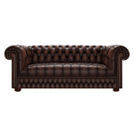 CROMWELL CHESTERFIELD 3-SITS ANTIQUE BROWN CROMWELL CHESTERFIELD 3-SITS ANTIQUE BROWN