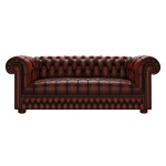 CROMWELL CHESTERFIELD 3-SITS ANTIQUE CHESTNUT CROMWELL CHESTERFIELD 3-SITS ANTIQUE CHESTNUT