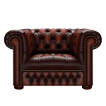 LINWOOD CHESTERFIELD FÅTÖLJ ANTIQUE RED LINWOOD CHESTERFIELD FÅTÖLJ ANTIQUE RED
