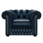SHACKLETON CHESTERFIELD FÅTÖLJ ANTIQUE BLUE SHACKLETON CHESTERFIELD FÅTÖLJ ANTIQUE BLUE