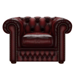 SHACKLETON CHESTERFIELD FÅTÖLJ ANTIQUE RED SHACKLETON CHESTERFIELD FÅTÖLJ ANTIQUE RED