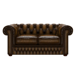 SHACKLETON CHESTERFIELD 2-SITS ANTIQUE GOLD SHACKLETON CHESTERFIELD 2-SITS ANTIQUE GOLD