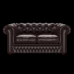SHACKLETON CHESTERFIELD 2-SITS OLD ENGLISH SMOKE SHACKLETON CHESTERFIELD 2-SITS OLD ENGLISH SMOKE