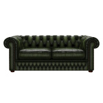 SHACKLETON CHESTERFIELD 3-SITS ANTIQUE GREEN SHACKLETON CHESTERFIELD 3-SITS ANTIQUE GREEN