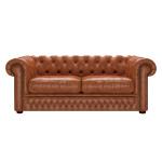 SHACKLETON CHESTERFIELD 3-SITS OLD ENGLISH BRUCIATO