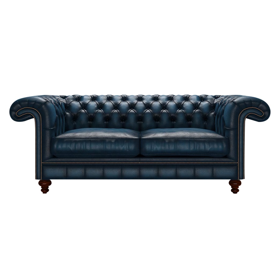 ALLINGHAM CHESTERFIELD 3-SITS ANTIQUE BLUE i gruppen  hos HolyHome (3-ABLUE-ALLING)