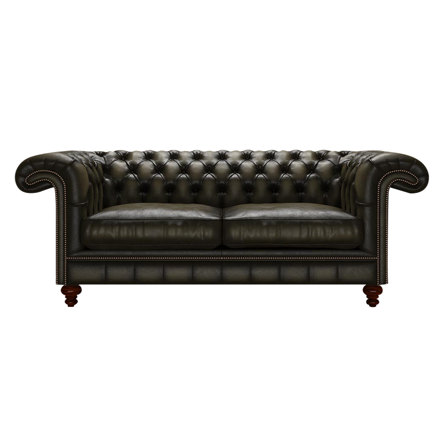 Allingham Chesterfield 3sits Antique Brown