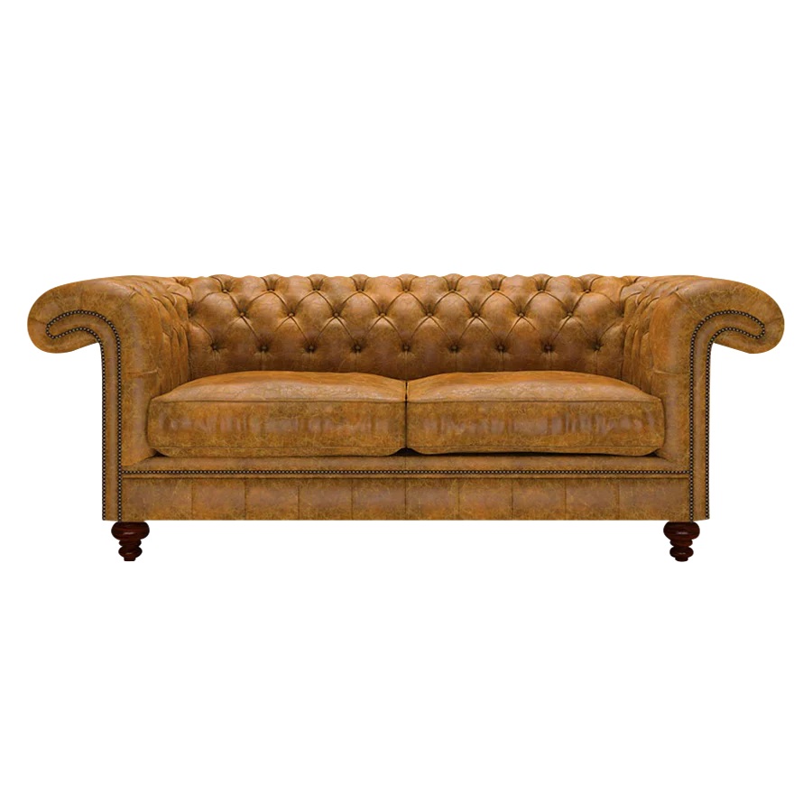 ALLINGHAM CHESTERFIELD 3-SITS TUDOR MUSTARD i gruppen Chesterfield / Chesterfield soffa hos HolyHome (3-TUDMUST-ALLI)