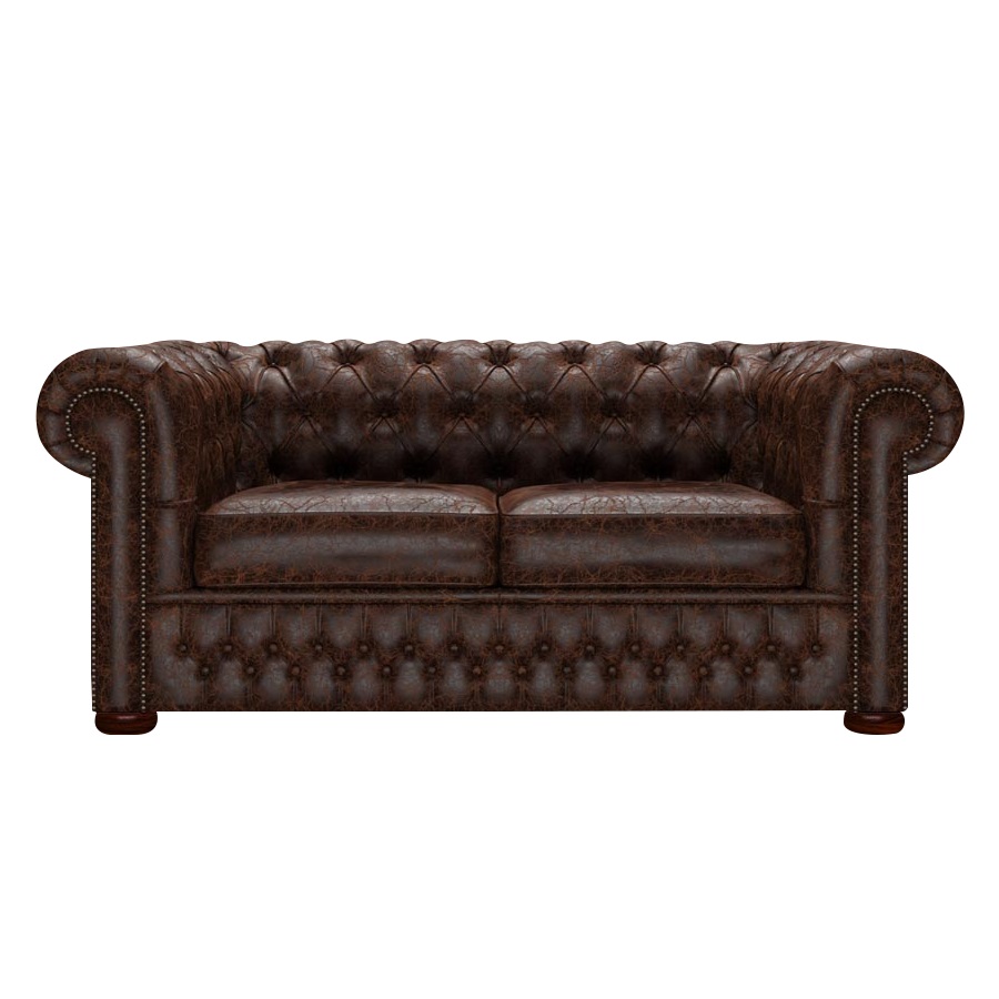 CHESTERFIELD CLASSIC 2-SITS TUDOR MAHOGANY i gruppen Chesterfield / Chesterfield soffor 2-sits hos HolyHome (Chest2Tu-Mahogany)