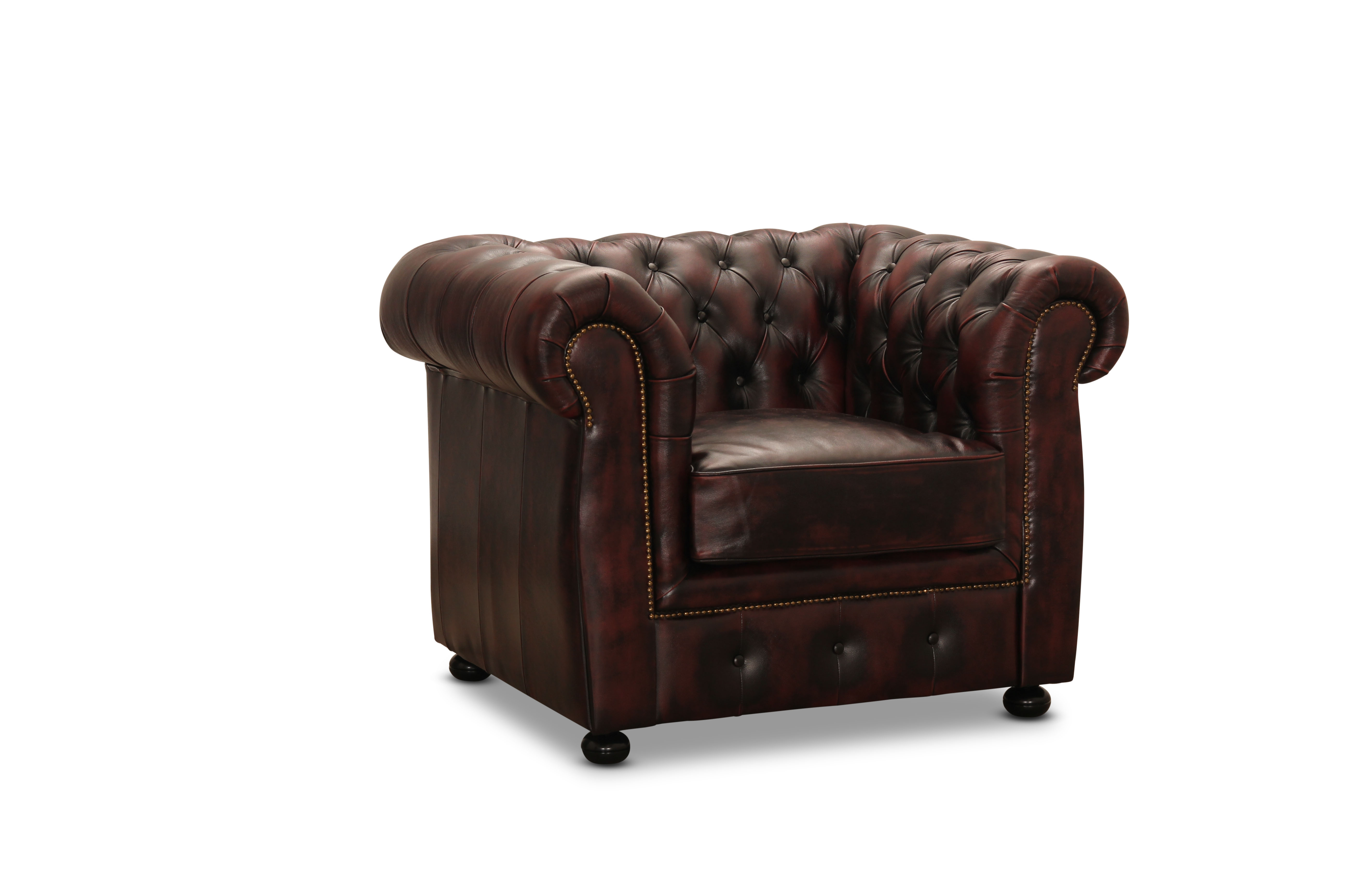 Winston ftlj oxblod i gruppen Chesterfield / Chesterfield ftljer hos HolyHome (HA035108030)