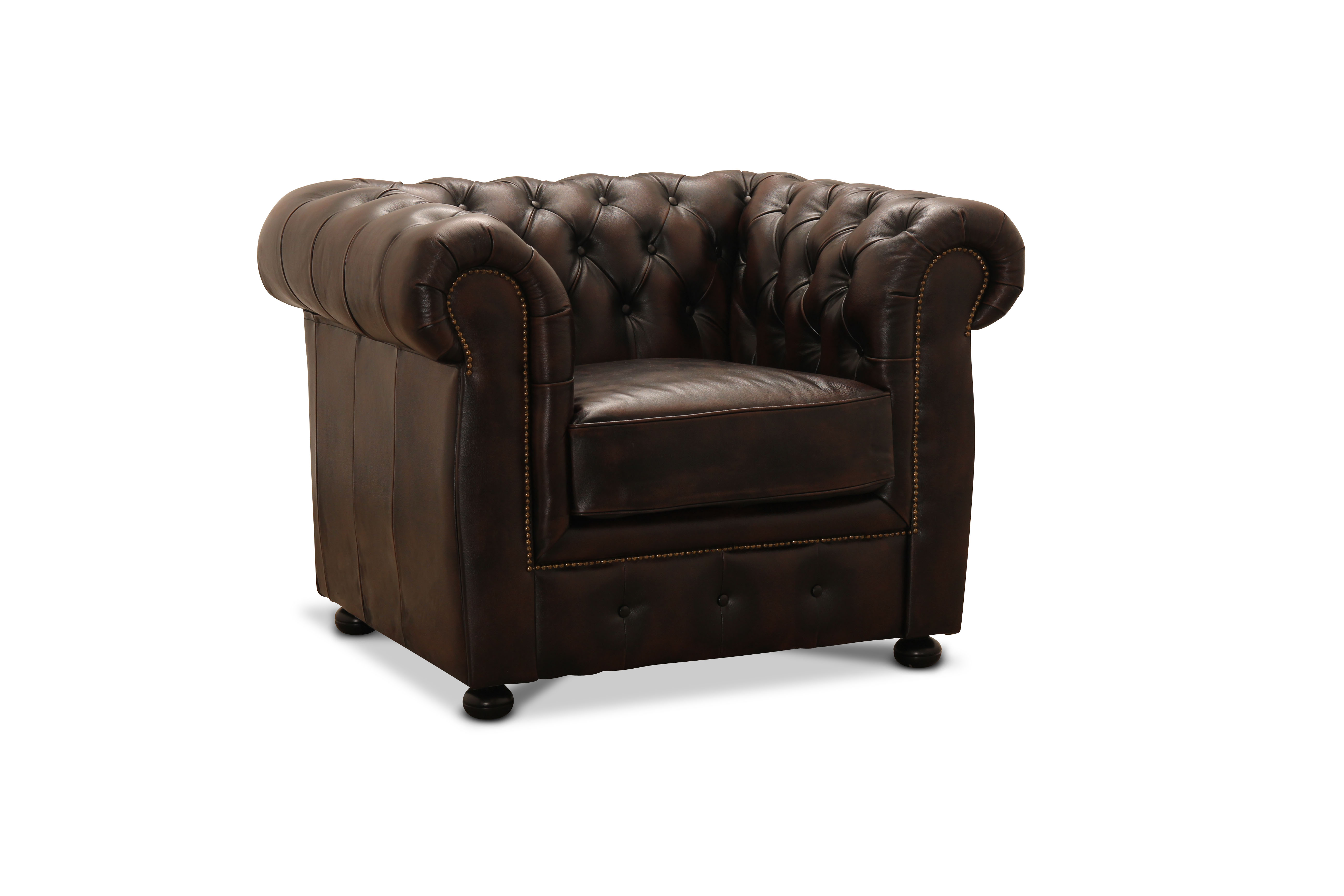 Winston ftlj brun i gruppen Chesterfield / Chesterfield ftljer hos HolyHome (HA035108060)