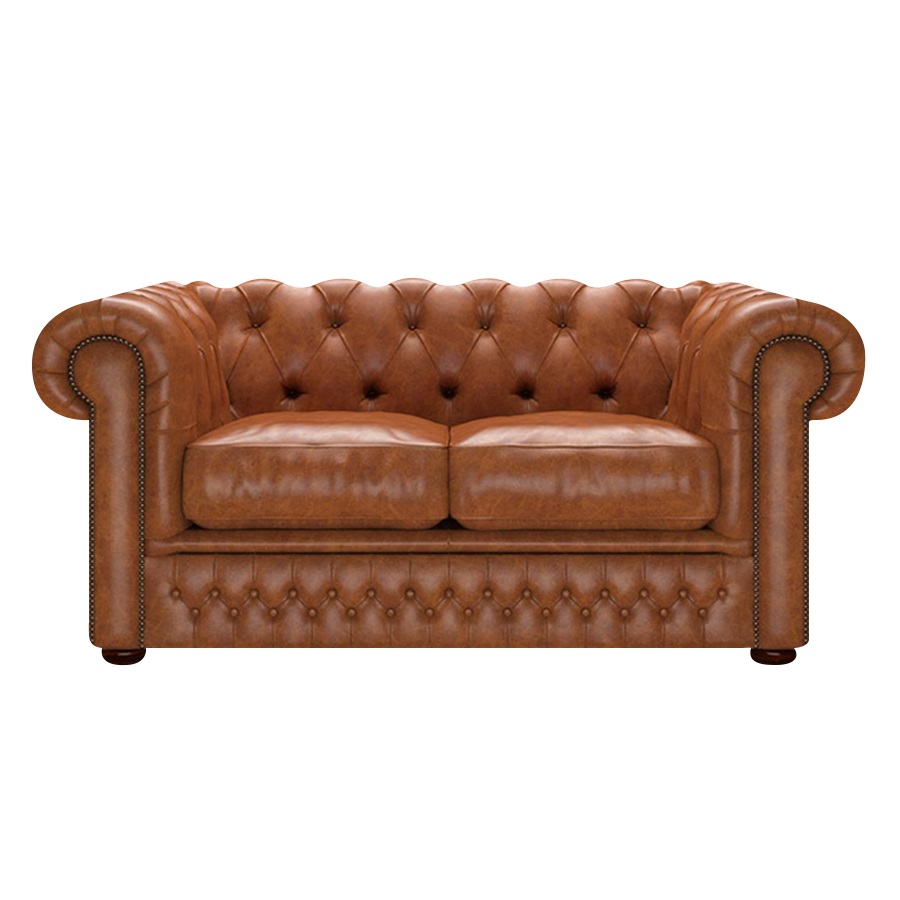 SHACKLETON CHESTERFIELD 2-SITS OLD ENGLISH SADDLE i gruppen  hos HolyHome (SHACK2OE-SADDLE)