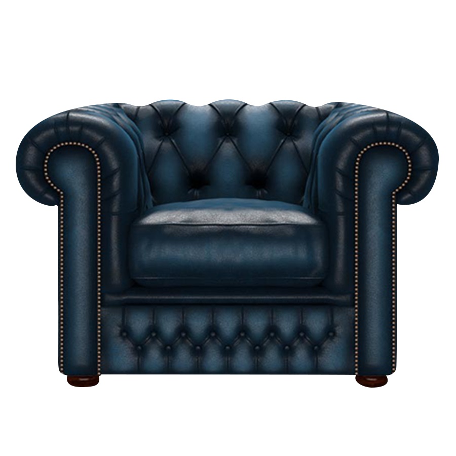 SHACKLETON CHESTERFIELD FTLJ ANTIQUE BLUE i gruppen  hos HolyHome (Shack1A-Blue)