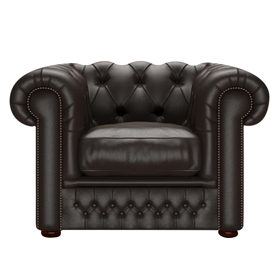 SHACKLETON CHESTERFIELD FTLJ MUSTANG DARK BROWN i gruppen Chesterfield / Chesterfield ftljer hos HolyHome (Shack1M-Dbrown)