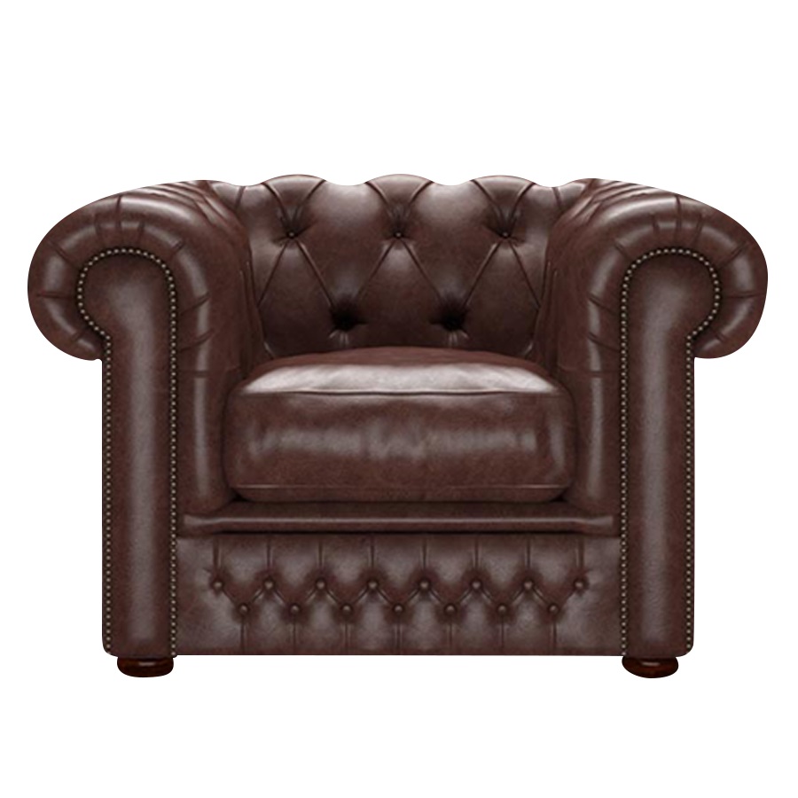 SHACKLETON CHESTERFIELD FTLJ OLD ENGLISH DARK BROWN i gruppen  hos HolyHome (Shack1OE-DarkBrown)