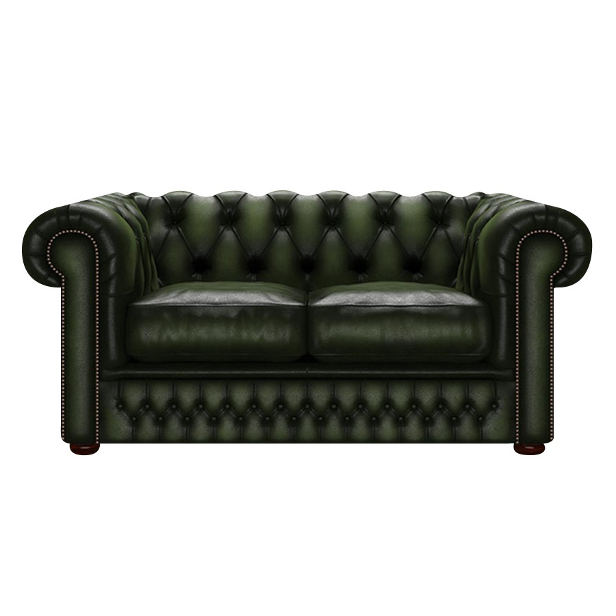 SHACKLETON CHESTERFIELD 2-SITS ANTIQUE OLIVE i gruppen  hos HolyHome (Shack2A-Olive)