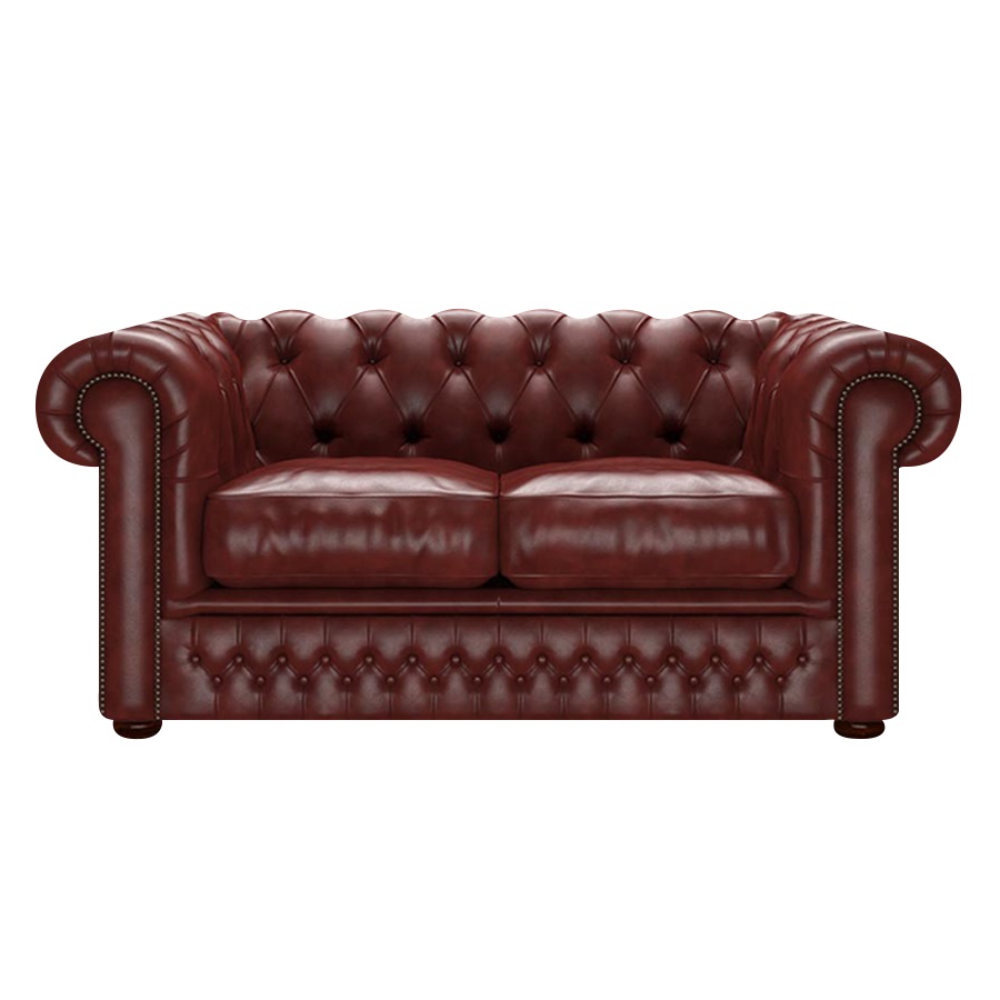 SHACKLETON CHESTERFIELD 2-SITS OLD ENGLISH CHESTNUT i gruppen  hos HolyHome (Shack2OE-Chestnut)