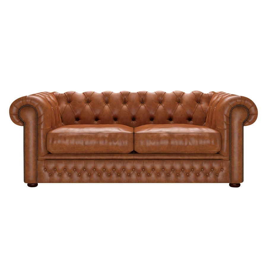 SHACKLETON CHESTERFIELD 3-SITS OLD ENGLISH SADDLE i gruppen  hos HolyHome (Shack3OE-Saddle)