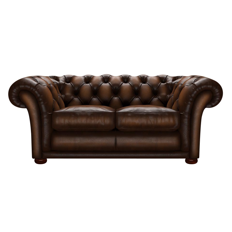 SHAKESPEARE CHESTERFIELD 2-SITS ANTIQUE AUTUMN TAN i gruppen  hos HolyHome (Shake2A-AutumnTan)