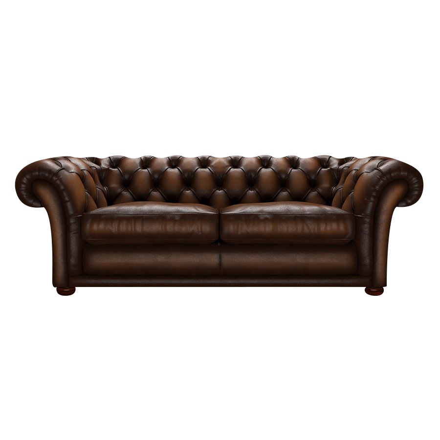 SHAKESPEARE CHESTERFIELD 3-SITS ANTIQUE AUTUMN TAN i gruppen  hos HolyHome (Shake3A-AutumnTan)