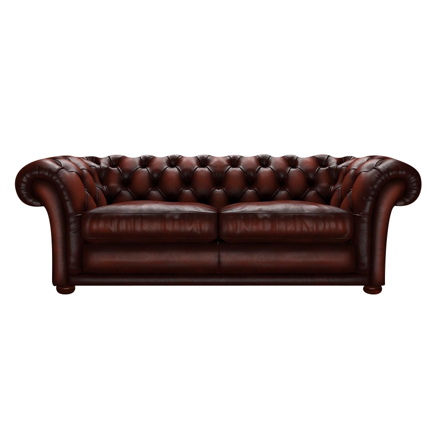 SHAKESPEARE CHESTERFIELD 3-SITS ANTIQUE CHESTNUT i gruppen  hos HolyHome (Shake3A-Chestnut)