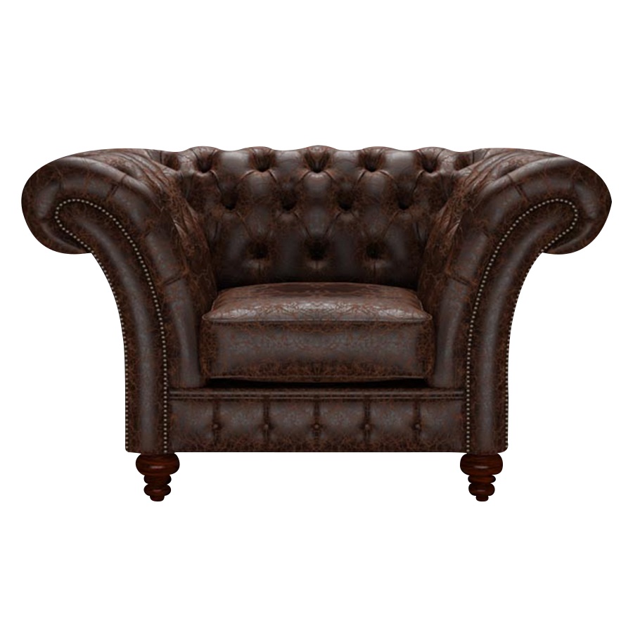WORDSWORTH CHESTERFIELD FÅTÖLJ TUDOR MAHOGANY i gruppen Chesterfield / Chesterfield fåtöljer hos HolyHome (Words1Tu-Mahogany)