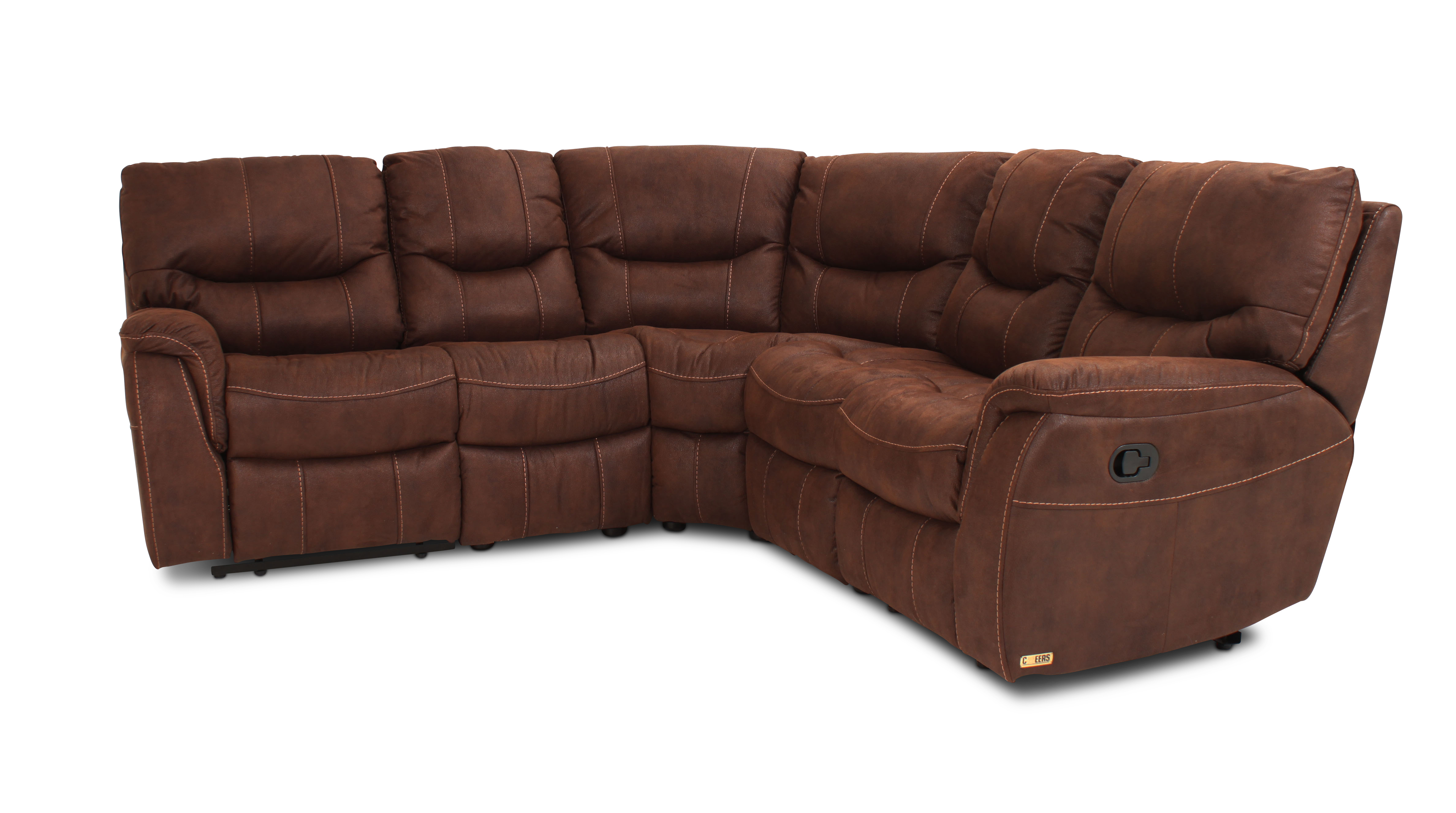 Colorado Recliner hörnsoffa brun