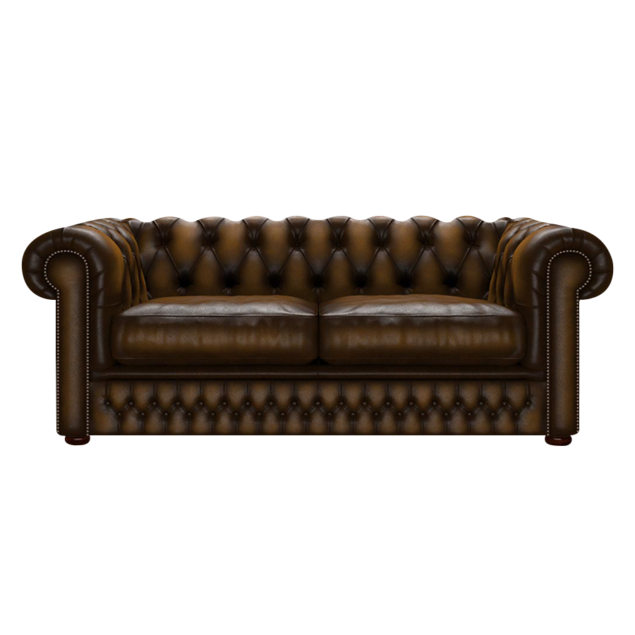 Shackleton Chesterfield 3-sits Antique Gold