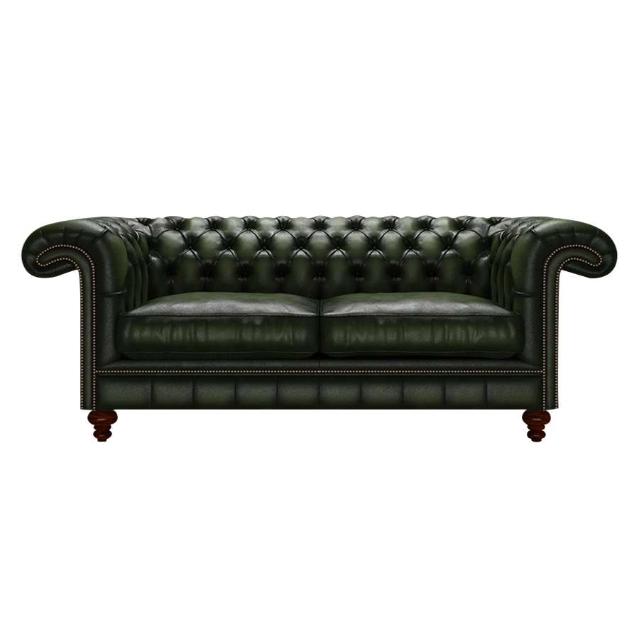 ALLINGHAM CHESTERFIELD 3-SITS ANTIQUE GREEN