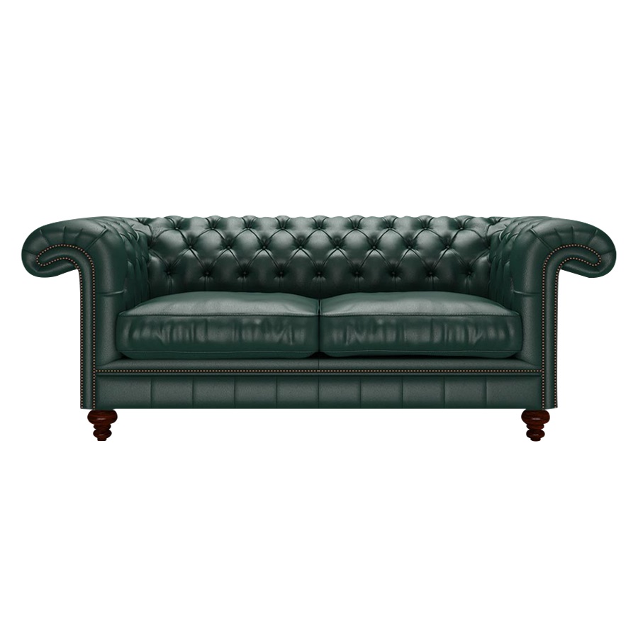 ALLINGHAM CHESTERFIELD 3-SITS BIRCH FOREST GREEN