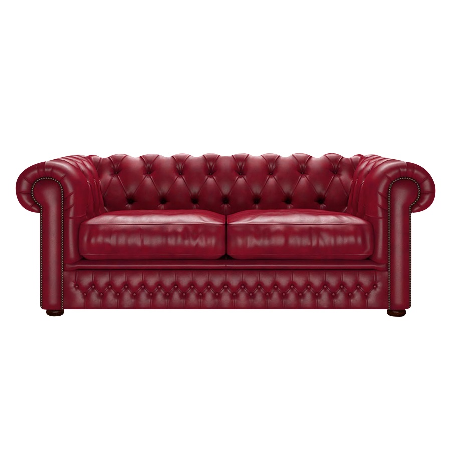 Shackleton Chesterfield 3-sits Old English Gamay
