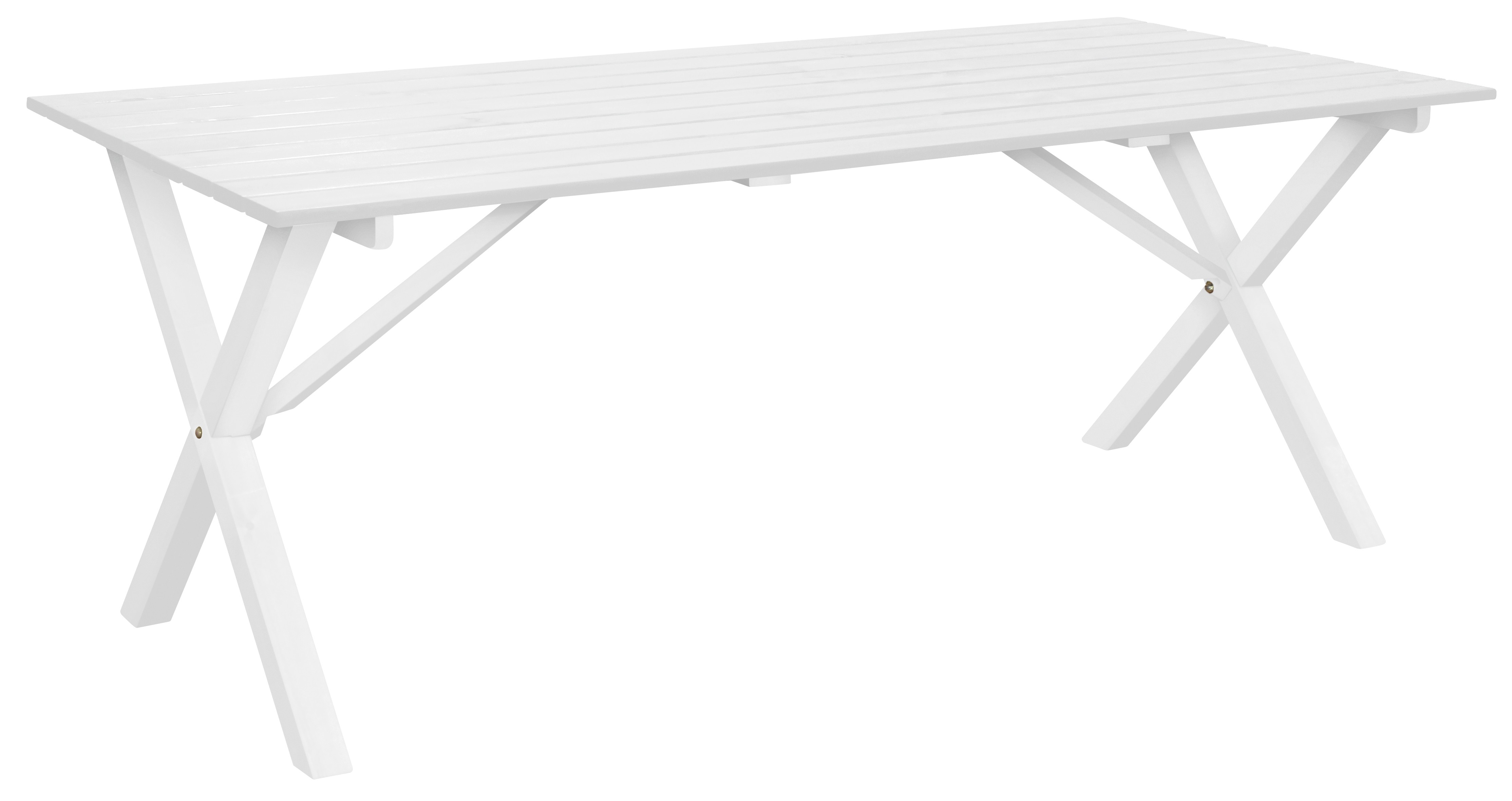 Glendale bord 190 vit