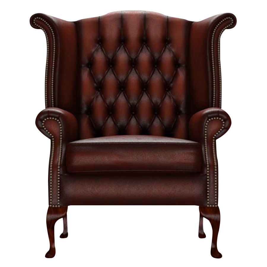 BYRON WINGCHAIR ANTIQUE CHESTNUT