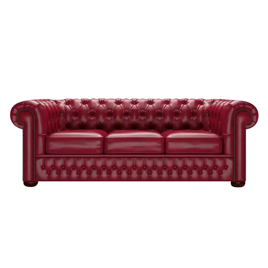 CHESTERFIELD CLASSIC 3-SITS OLD ENGLISH GAMAY