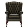 WINGCHAIR GLADSTONE ANTIQUE OLIVE WINGCHAIR GLADSTONE ANTIQUE OLIVE