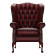 WINGCHAIR GLADSTONE ANTIQUE RED WINGCHAIR GLADSTONE ANTIQUE RED