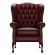 WINGCHAIR GLADSTONE ANTIQUE RED